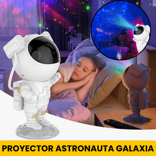 PROYECTOR ASTRONAUTA GALAXIA CON BLUETOOTH ®