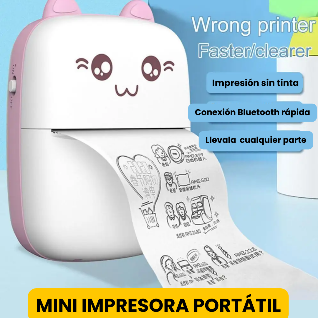 MINI IMPRESORA PORTATIL ®