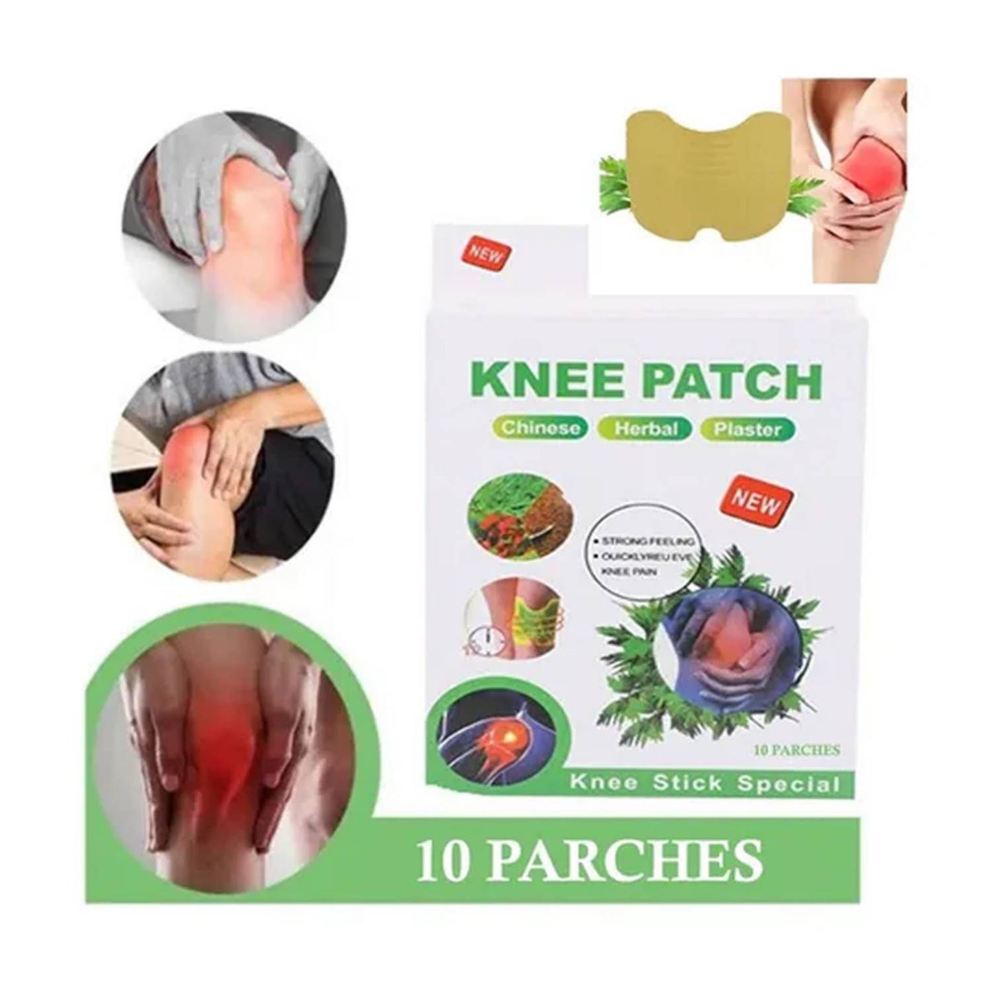 @KneeComfort PARCHES DESIMFLAMATORIOS X10 UNDS